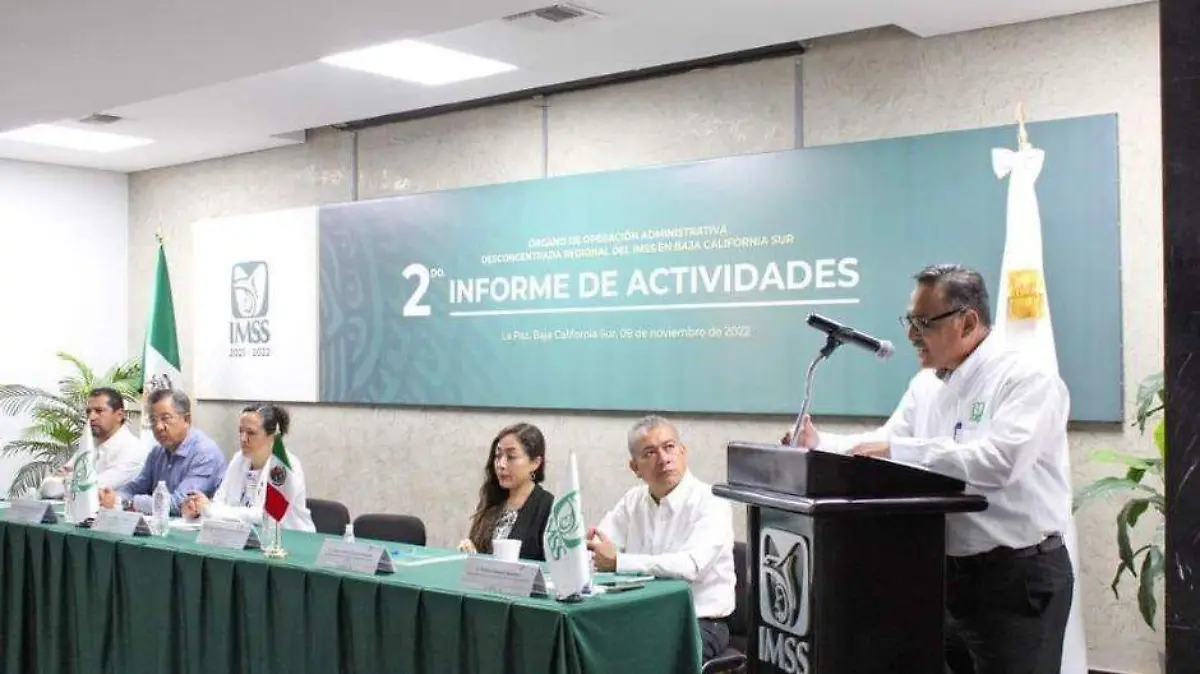 Informe titular IMSS BCS